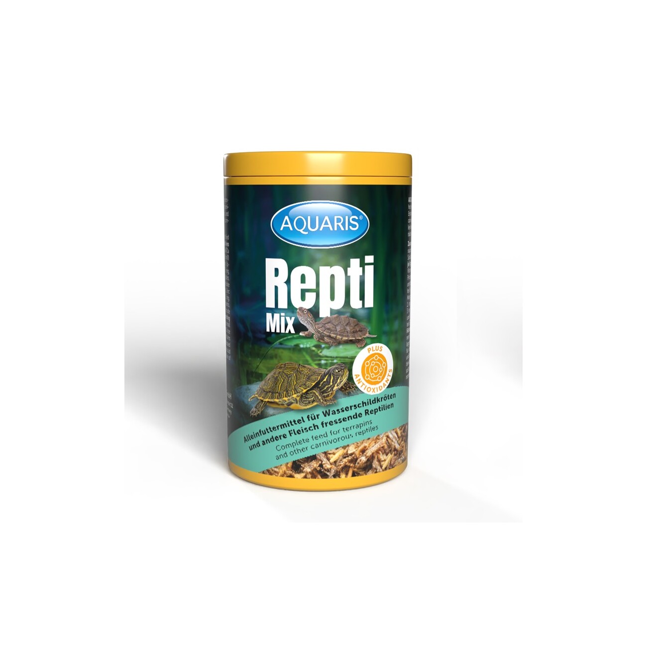AQUARIS Repti Mix - Schildkrötenfutter - 220g / 1 L