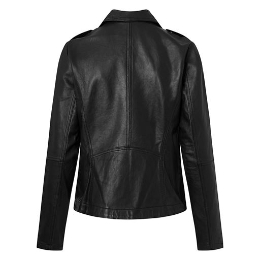 Depeche Noora Læderjakke, Black, 38