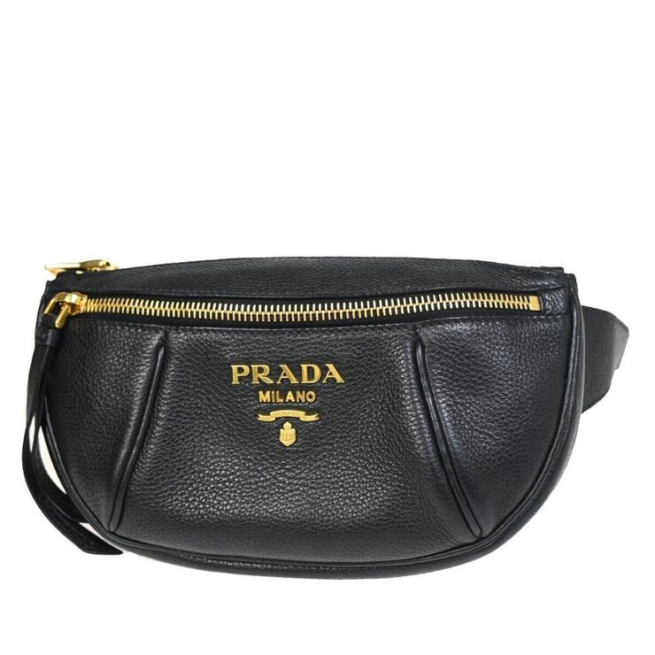 Prada Vintage Prada Belt Bags Black