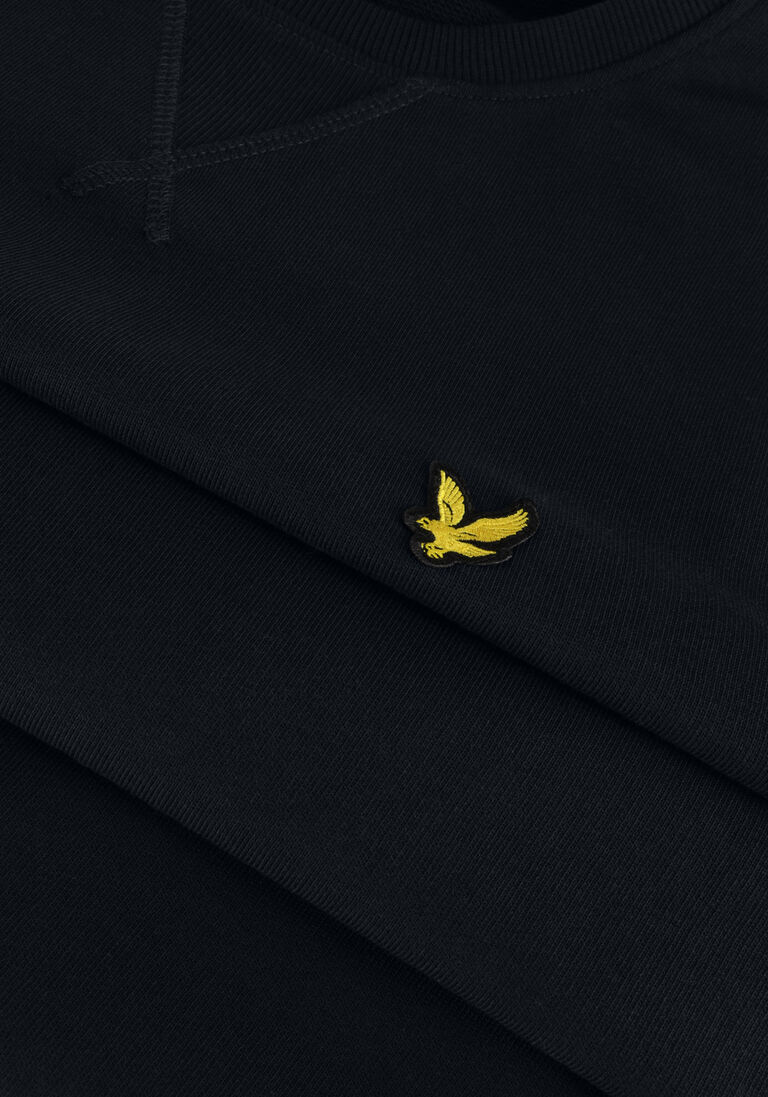 LYLE & SCOTT donkerblauwe lyle & scott trui crew neck sweatshirt