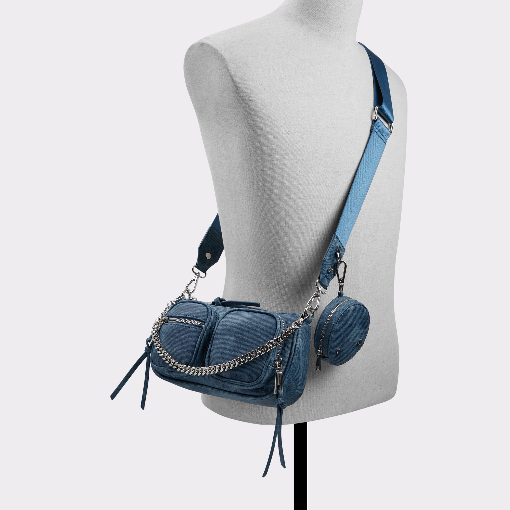 Iconistropex Medium Blue Women Crossbody Bags