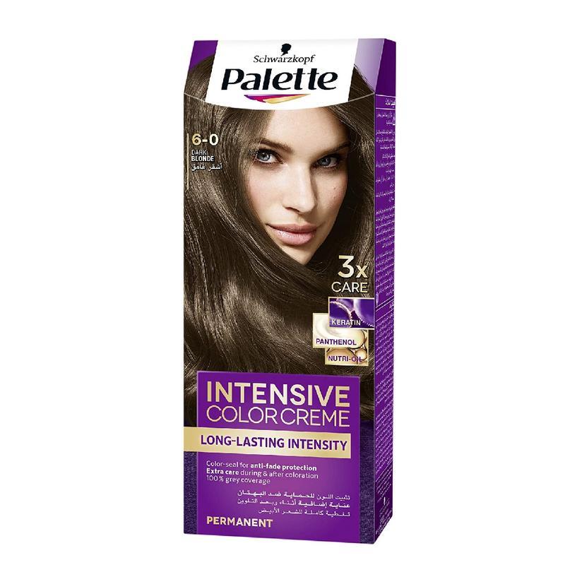 schwartzkopf Palette Intensive Color Cream #6-0 Donkerblond 1 Stuk