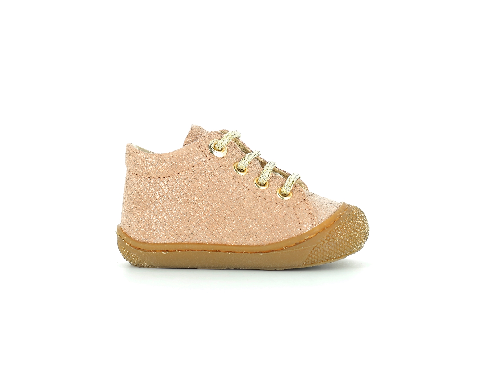 Naturino-COCOON LIZARD Cuir Rose Pâle