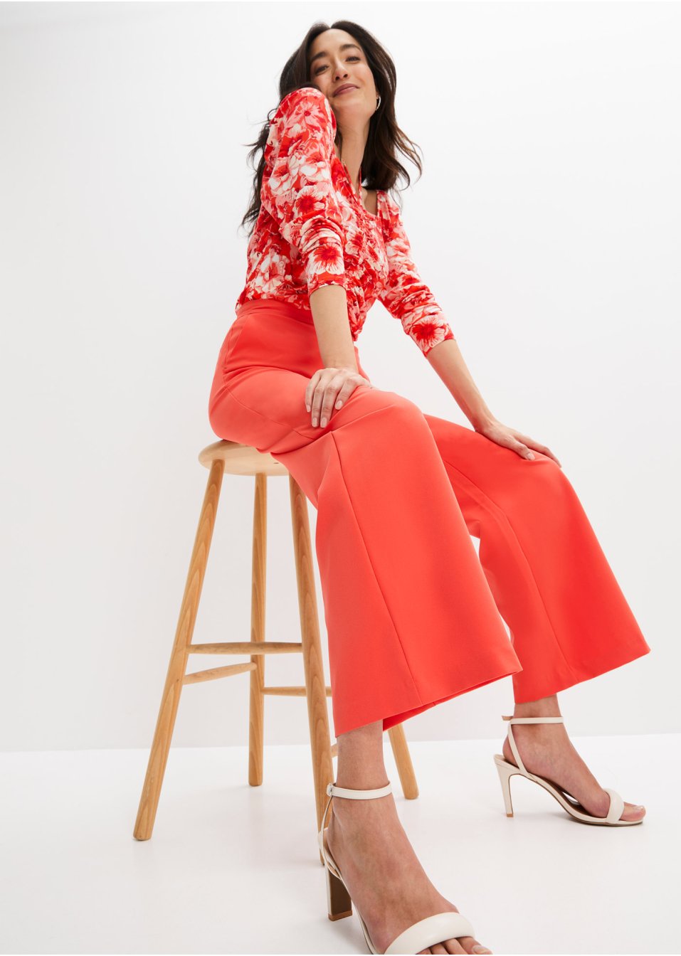 Pantalon à jambes larges