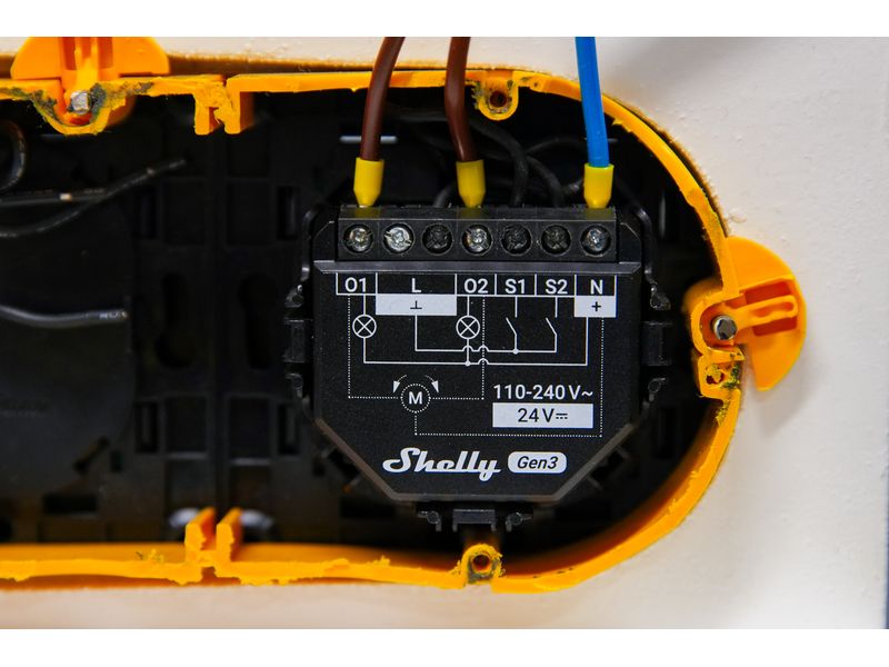 Shelly 2PM Gen3 WLAN 2-Kanal Schaltaktor