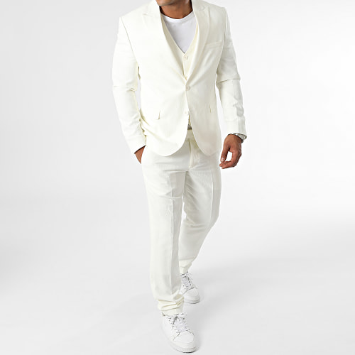 Costume 3 Pièces Blanc