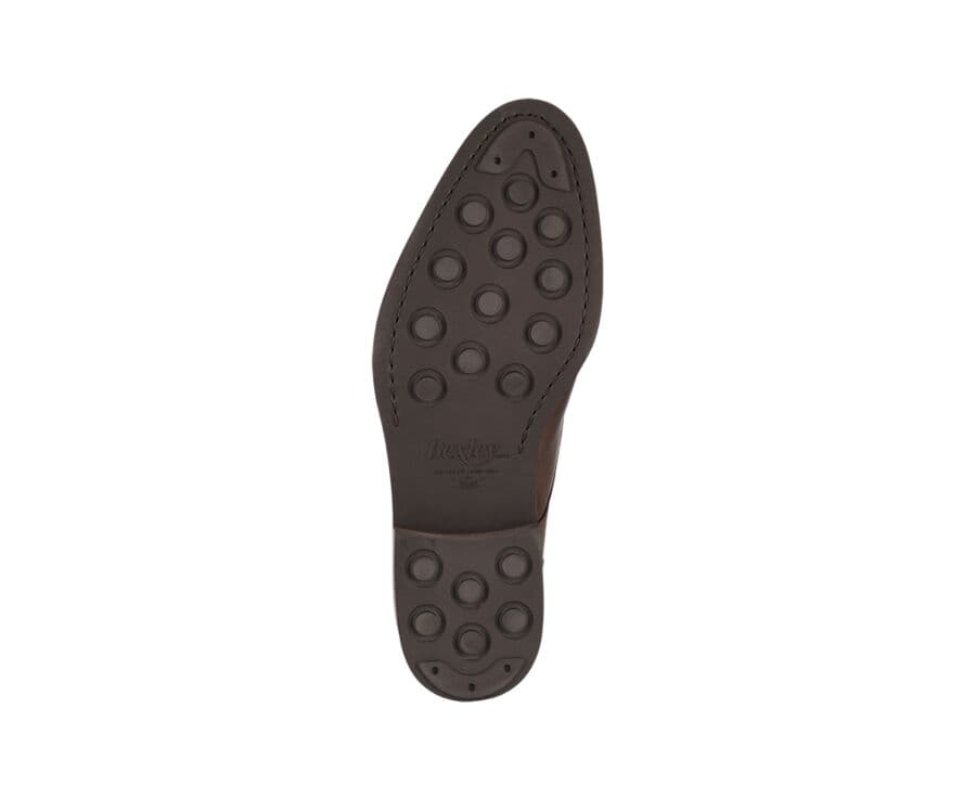 Derby boots homme à lacets Chocolat patiné - ENFIELD II GOMME CITY