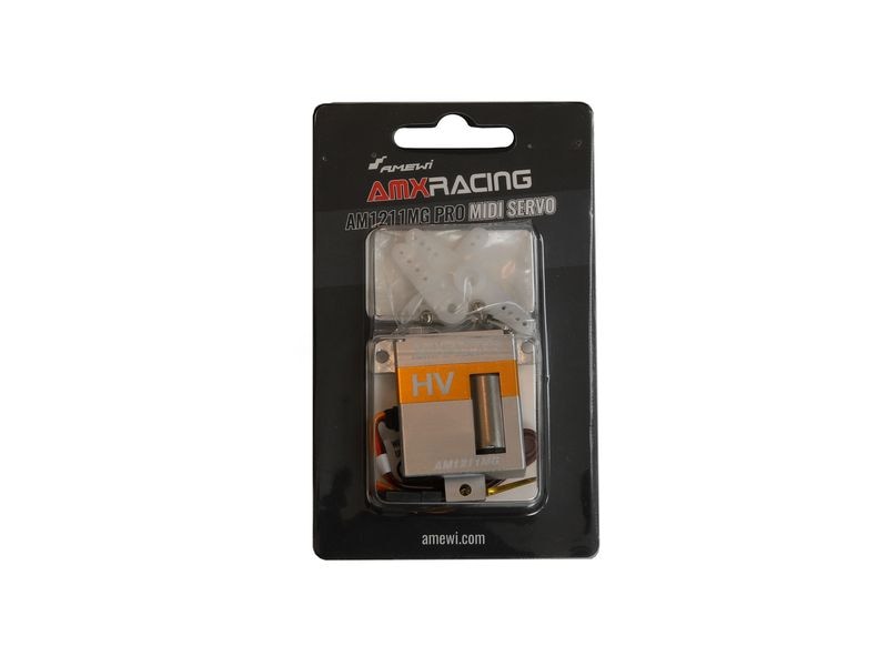 Amewi Servo AM1211 mg PRO Midi Digital HV Ultraflaches HV Flächenservo mit Metallgetriebe