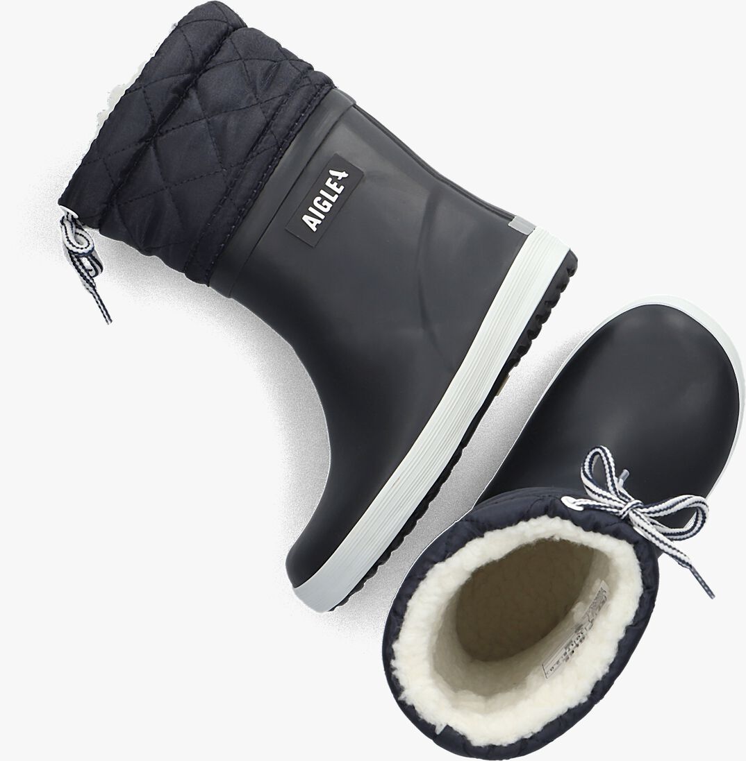AIGLE blauwe aigle regenlaarzen giboulee