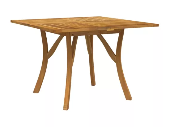 Table de jardin 110x110x75 cm Bois d'acacia solide