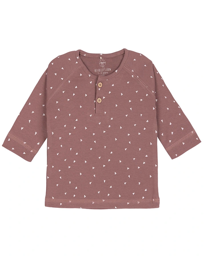 Langarmshirt TRIANGLE in cinnamon