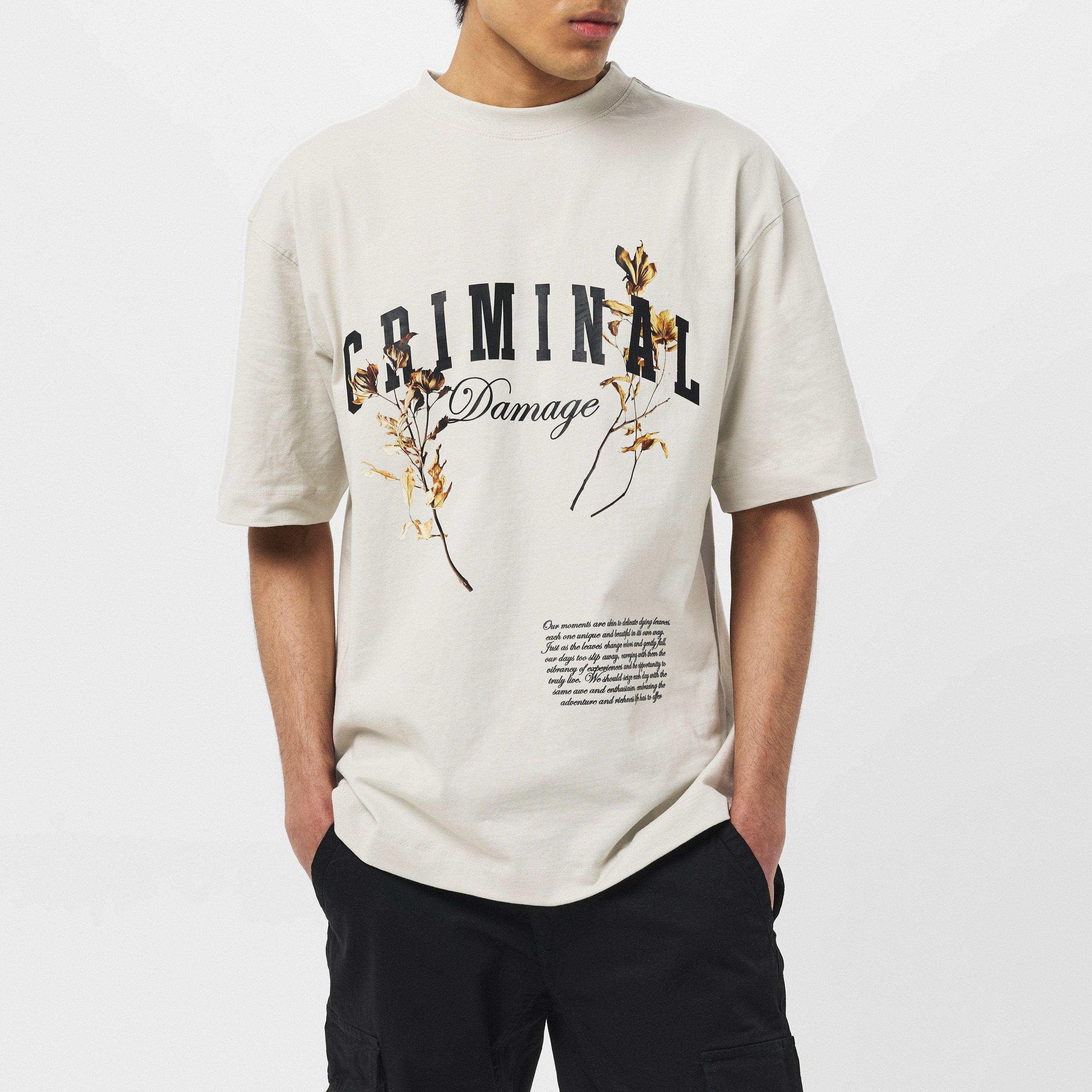 Criminal Damage Gift of Life T-Shirt Mens