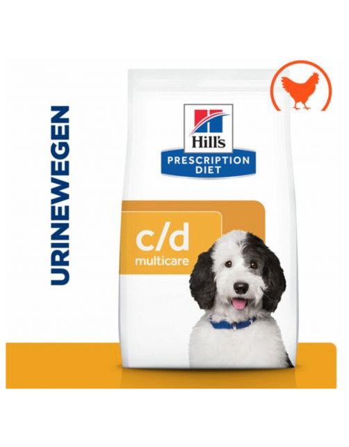Hill's Prescription Diet C\/D Multicare Urinary Care Zak Kip - Hondenvoer