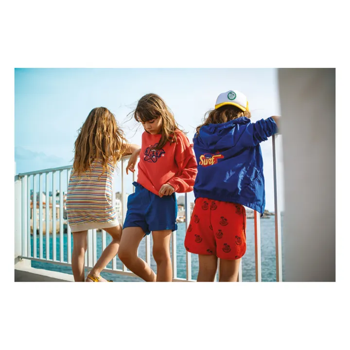 Sunchild Sweat Branco Cheer | Rouge