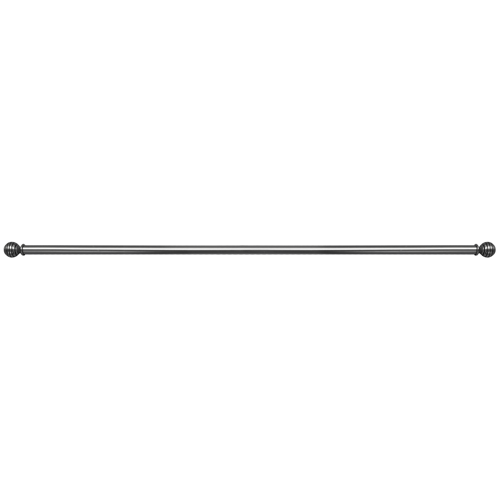 Bistro-Gardinenstange - anthrazit - 50-85 cm