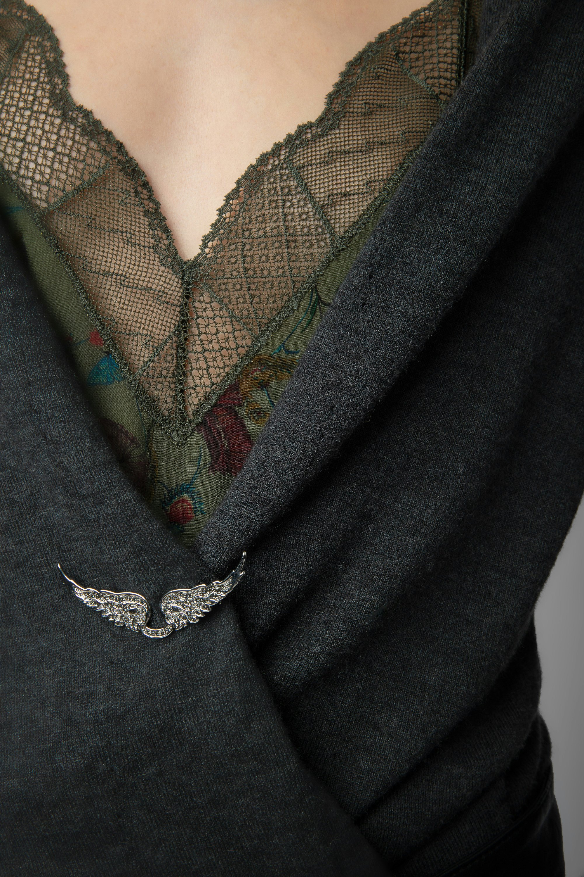 Cardigan Daffy Wings Cachemire