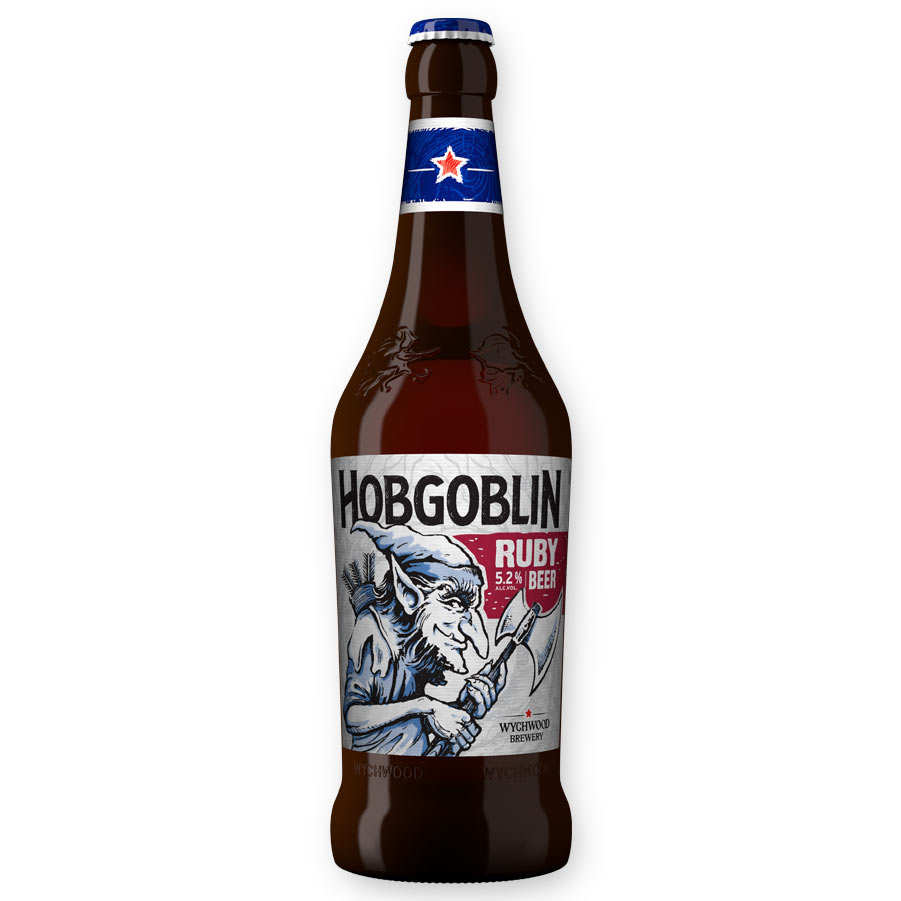 Bière Hobgoblin Ruby - Bière anglaise 5,2% - Wychwood Brewery