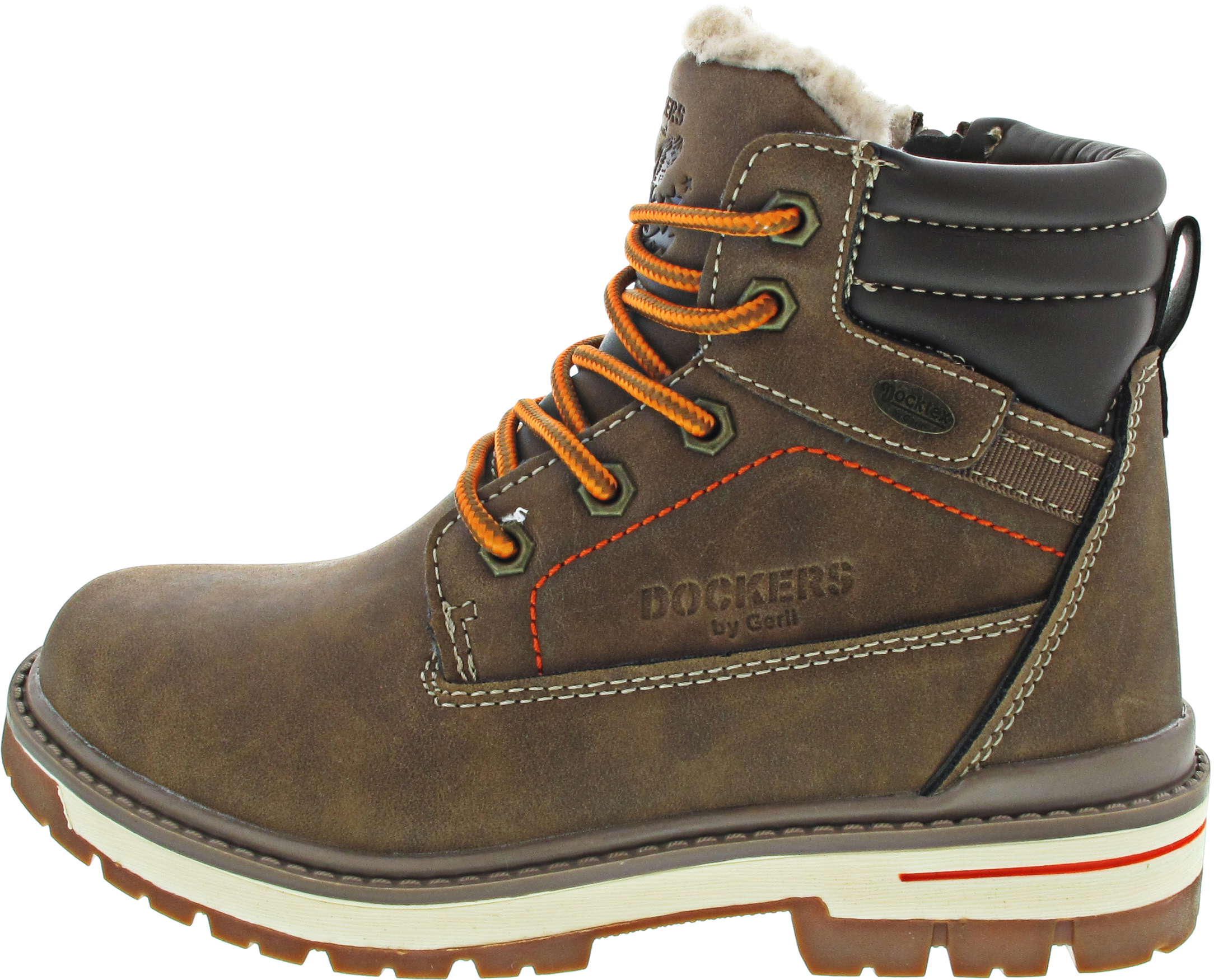 Dockers by Gerli Schnürboots TEX braun