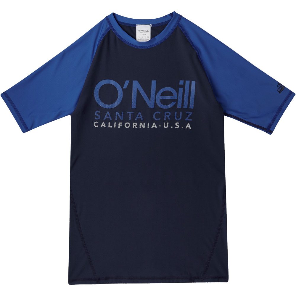 O'Neill Cali Longsleeve Skin Rashguard Jungen blue multi