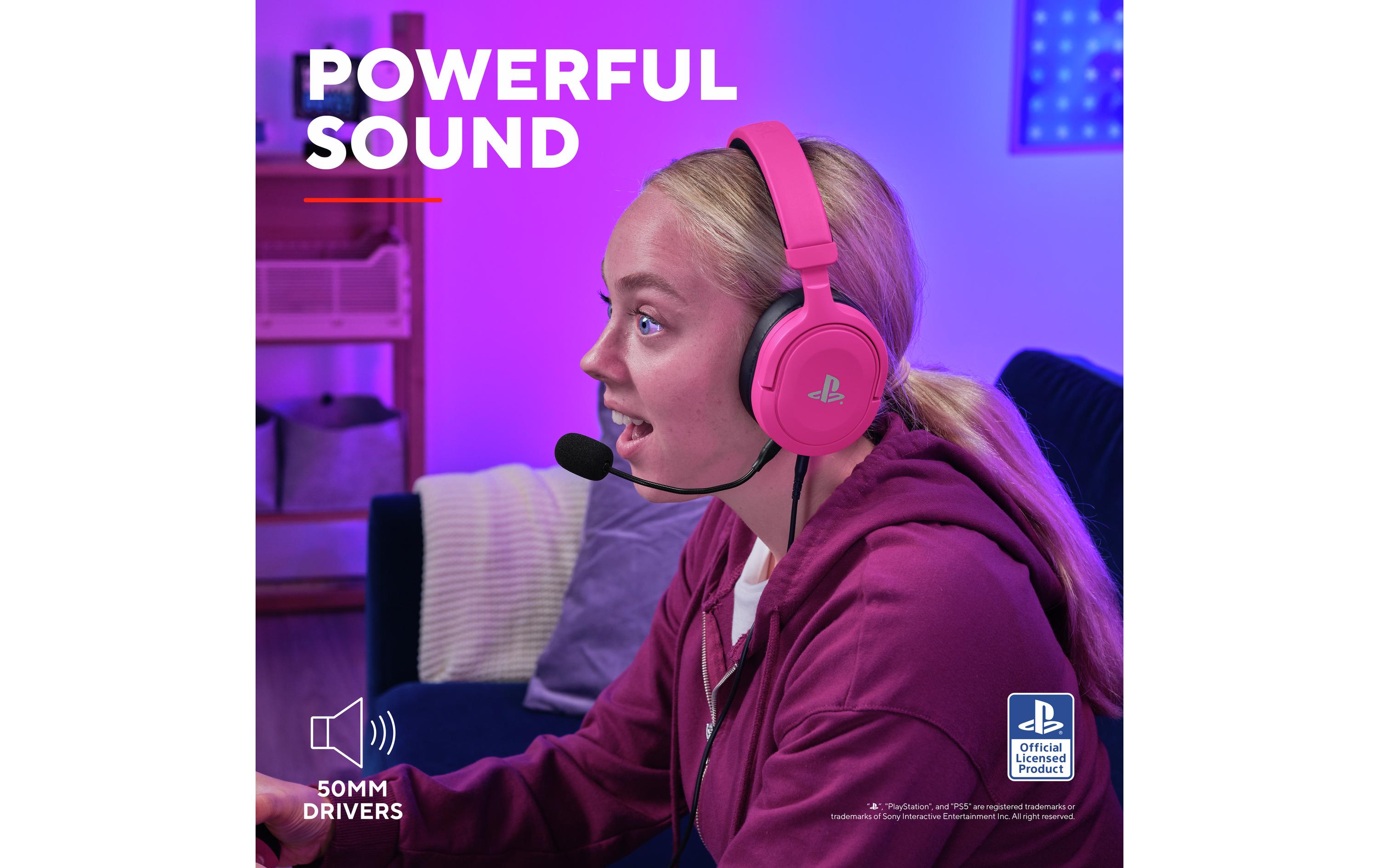 Headset GXT498P Forta Pink/SchwarzGaming-Headset für die Playstation 5