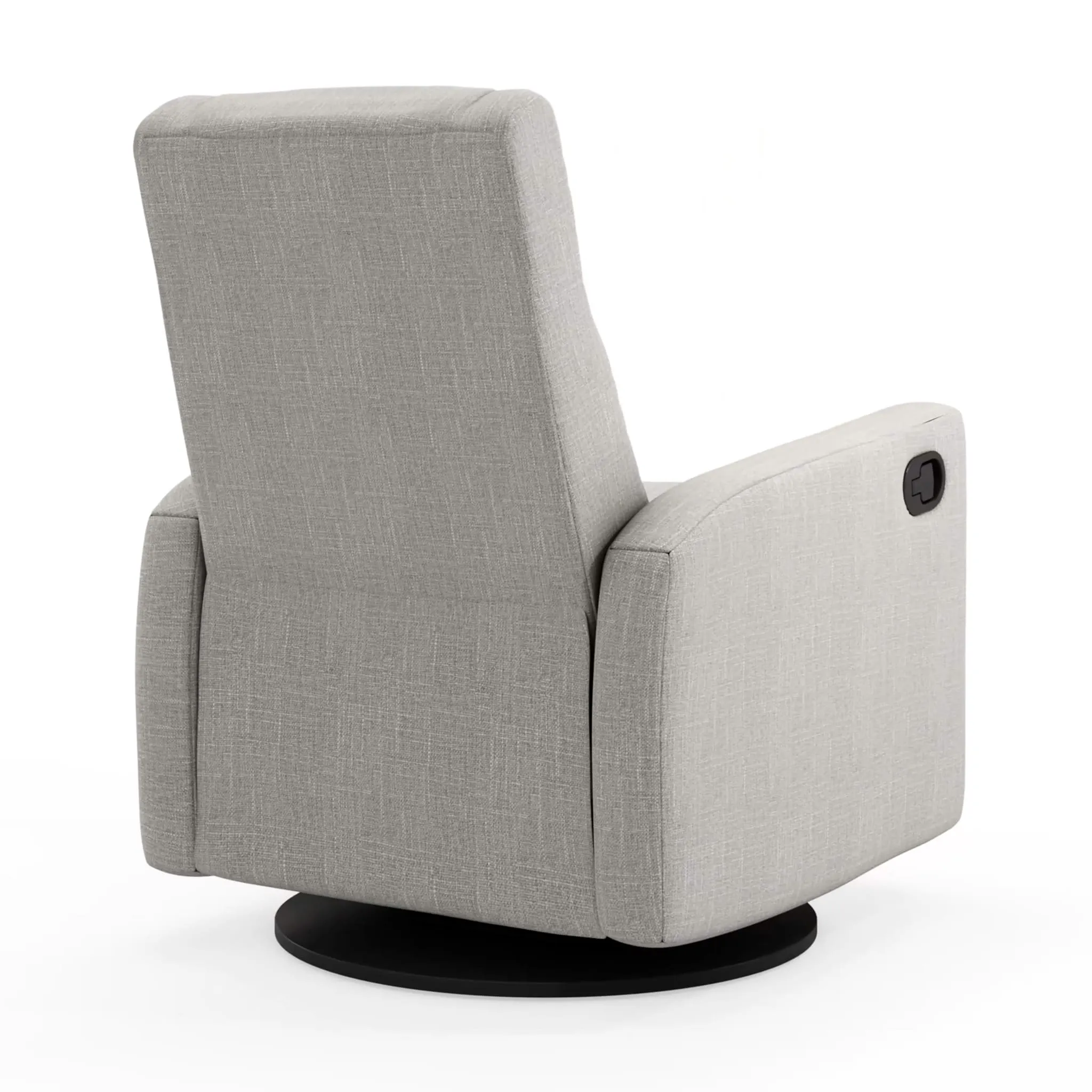 Jaymar BB Fauteuil Berçant et Pivotant Nelly - Nubia Silver  Noir