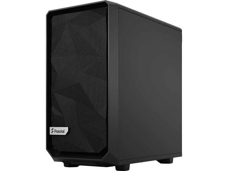 Fractal Design PC-Gehäuse Meshify 2 Mini TG Dark Tint Schwa Elegantes Mini-Tower-Gehäuse im Mesh-Design