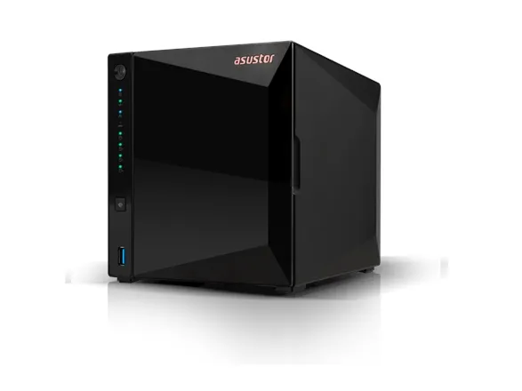 ASUSTOR Drivestor 4 Pro AS3304T - NAS-server - 4 bays - RAID RAID 0, 1, 5, 6, 10, JBOD, 5 hot spare, 1 hot spare - RAM 2 GB - 2.5 Gigabit Ethernet - iSCSI support
