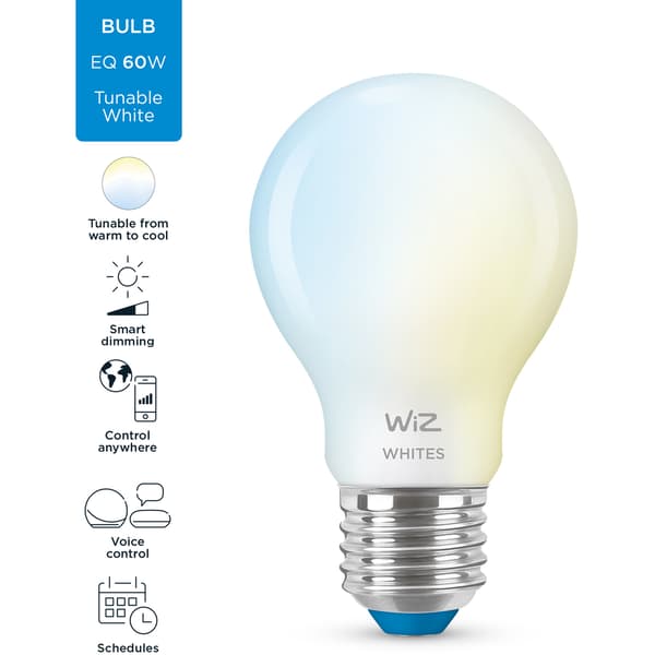 WiZ Lyskilde WA 7W A60 E27 WiFi