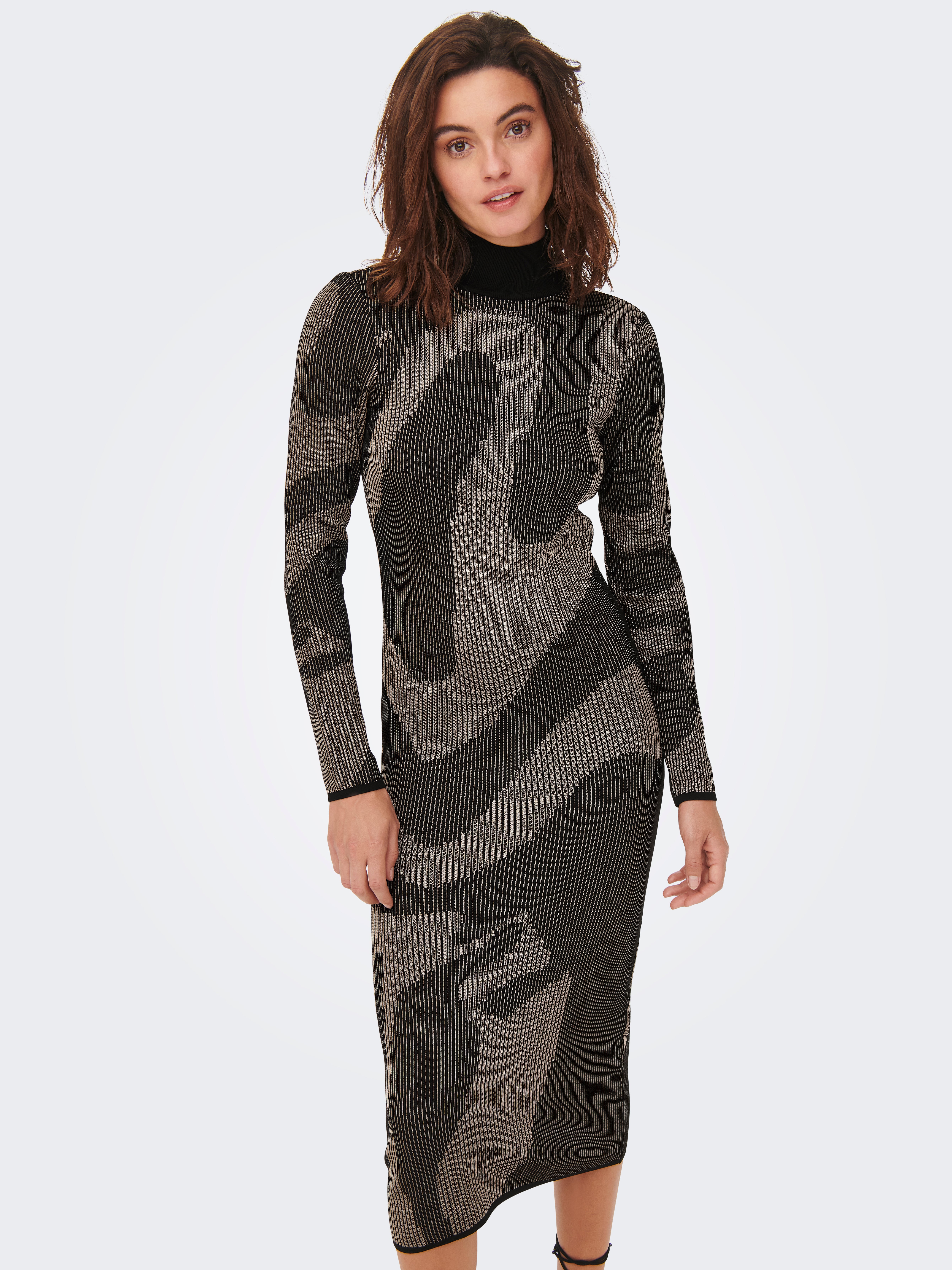 ONLARIA Langes Kleid Black