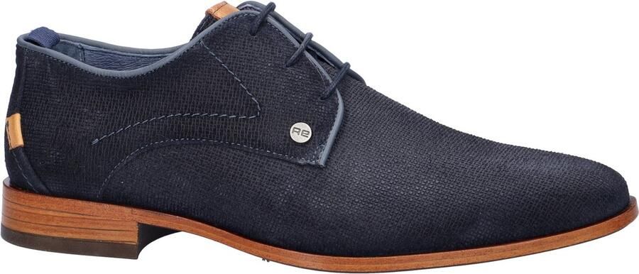 Rehab GREG WALL SUE 8100 DBLU heren veterschoenen gekleed blauw