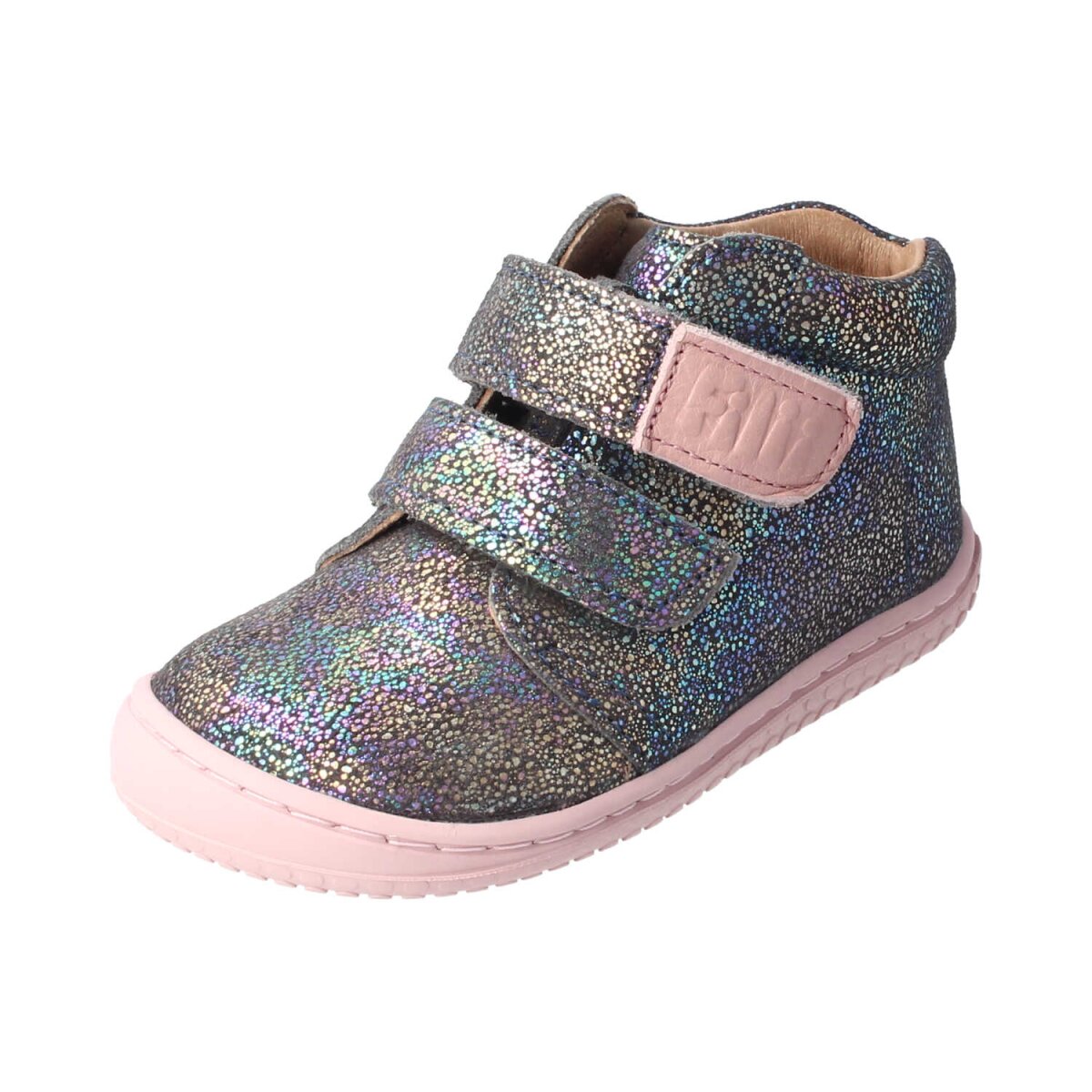3213-26 glittergrey CHAMELIION velours leather velcro Weite/W