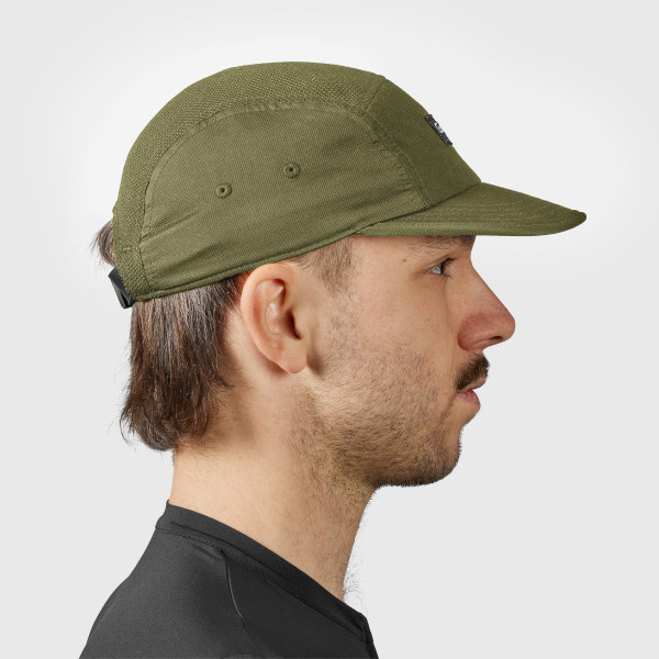 GripGrab 5 Panel Cap Olivengrøn