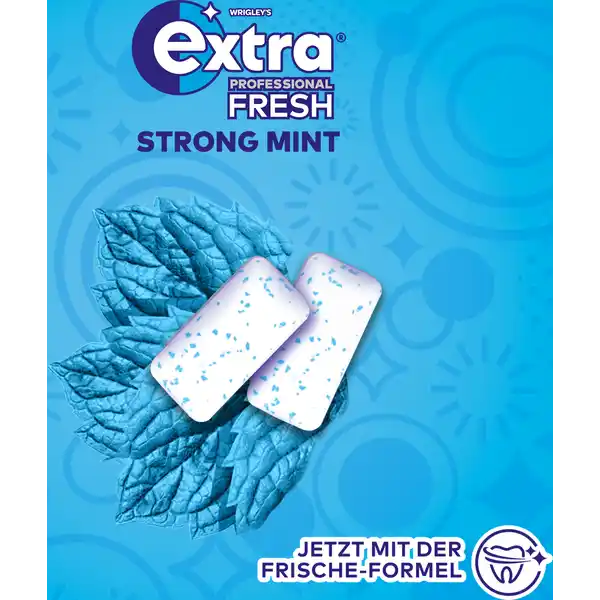 Fresh Strong Mint, zuckerfreier Kaugummi