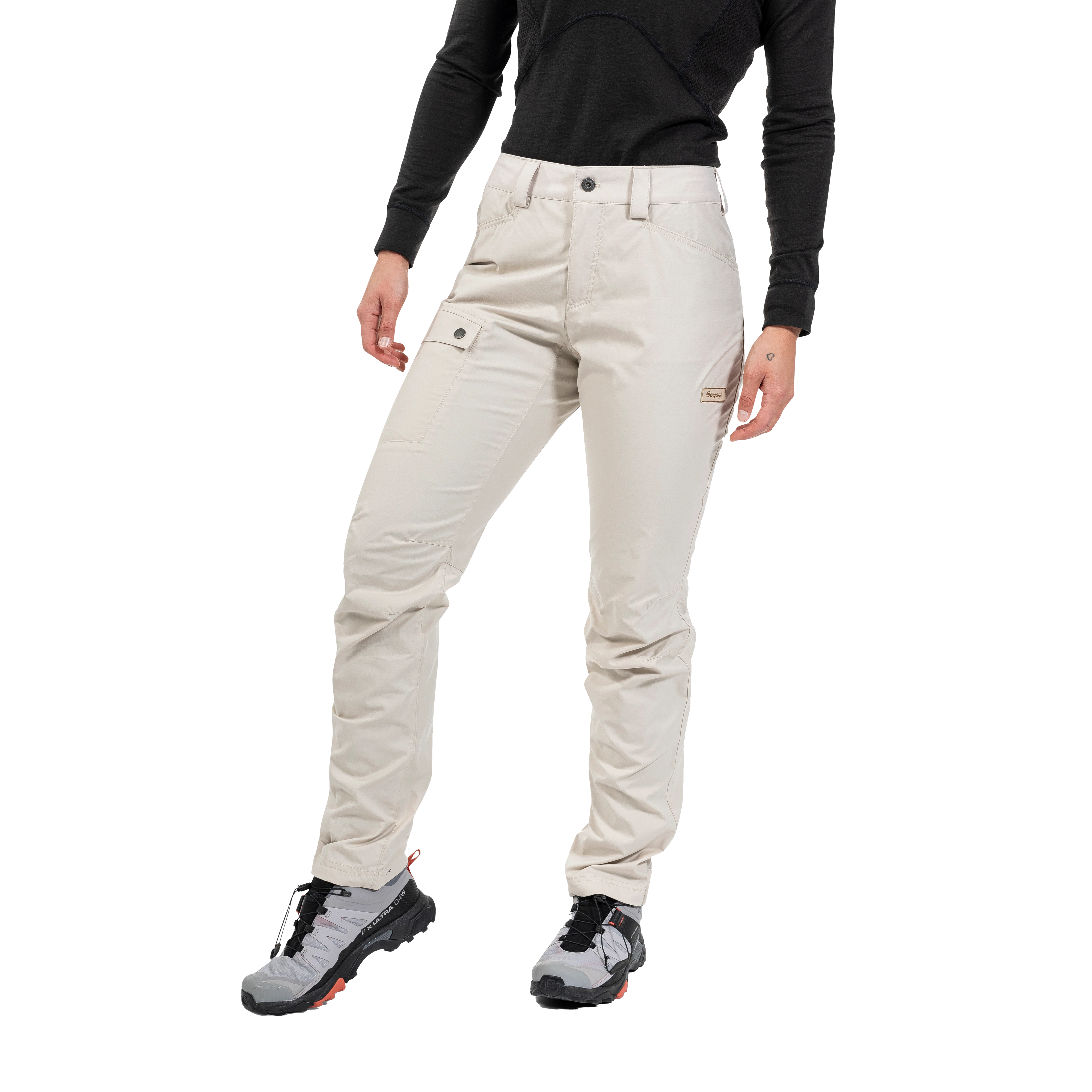 Nordmarka Leaf Light Pants Women Chalk Sand