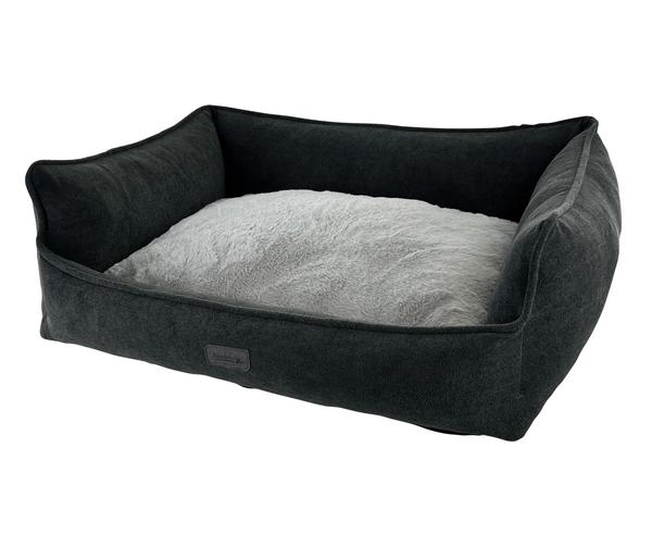 Nobby Komfortbett Nila, rechteckig, dunkelgrau
