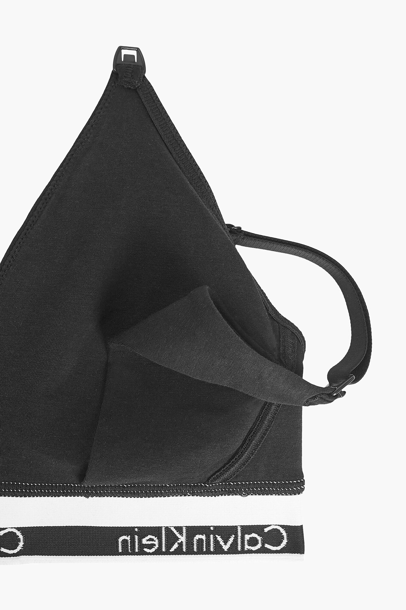 Top de maternidade Calvin Klein em algodão com cós elástico