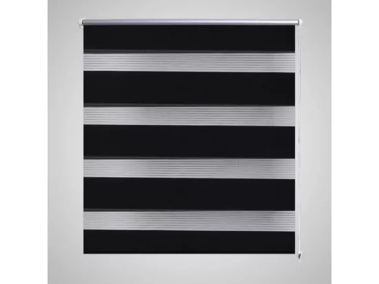 Store enrouleur tamisant 120 x 230 cm noir