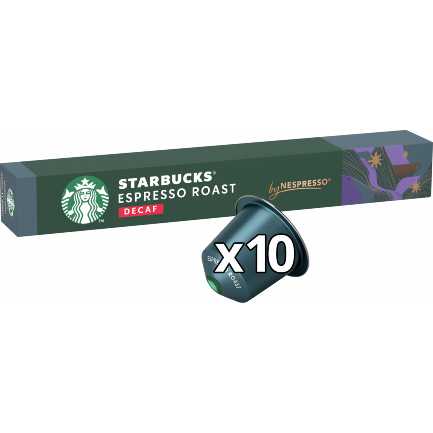 Starbucks Nespresso Espresso Roast Decaf.