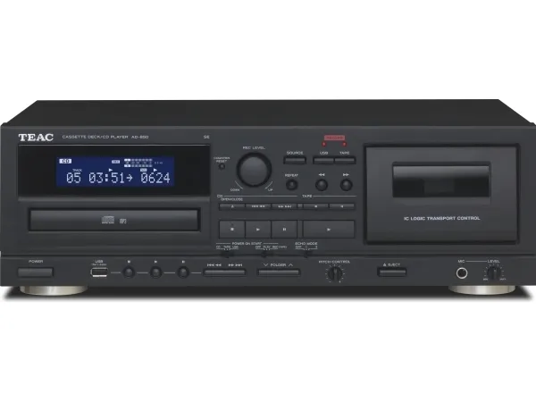 TEAC AD-850-SE/B, 5 kg, Sort, Personlig CD-afspiller