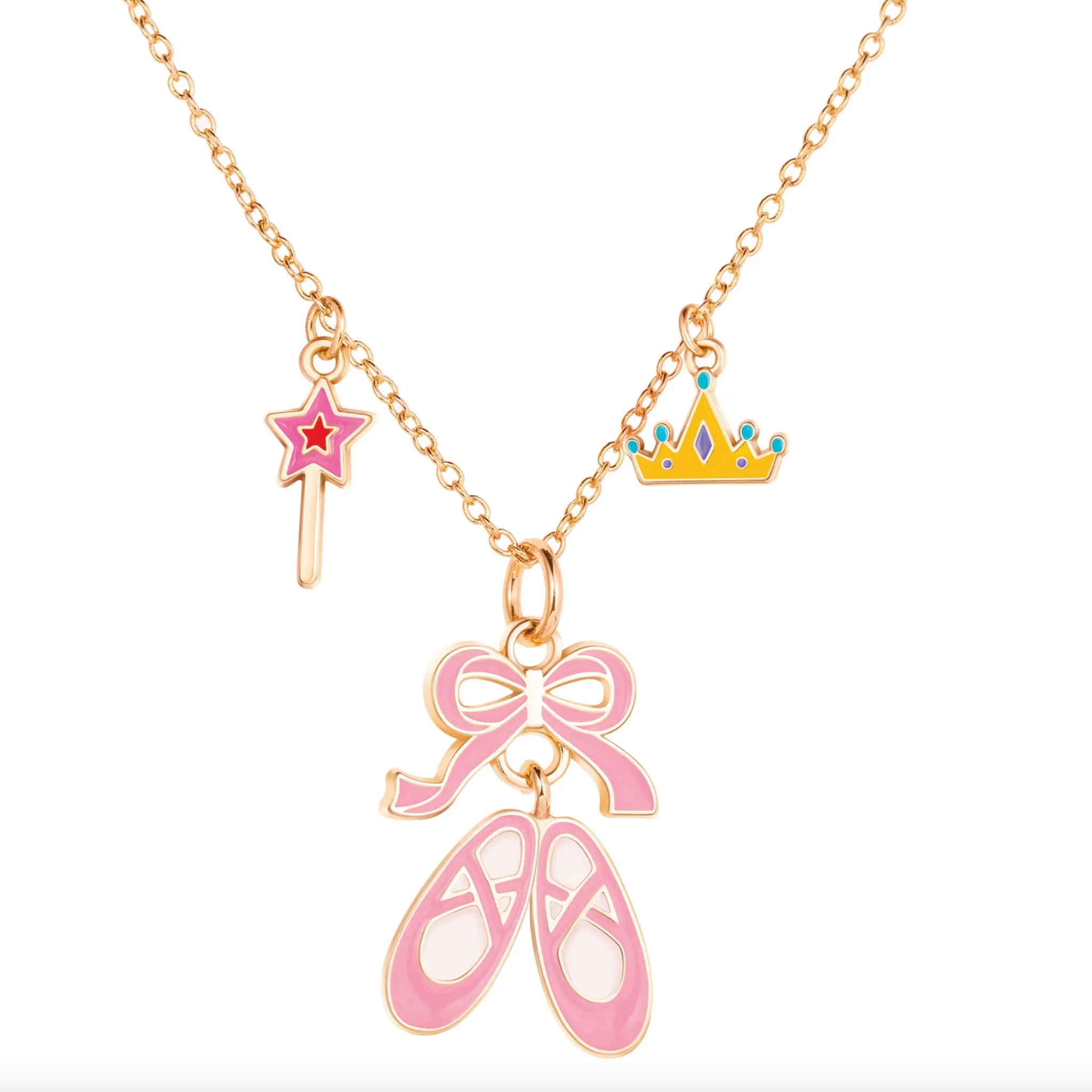 Girl Nation Coffret Cadeau Collier et Boucles d'oreilles de fantaisie - Ballet