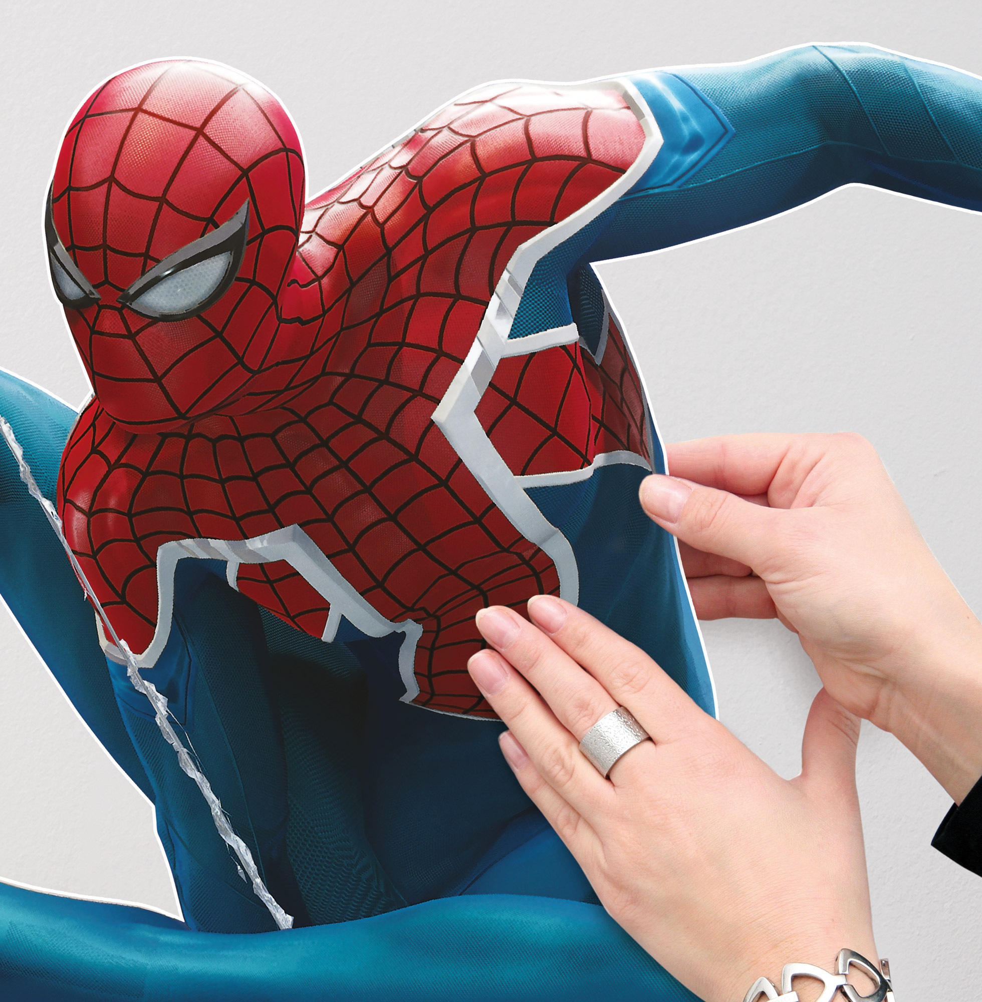 Komar Wandtattoo »Marvel Spider-Man Epic Swinging« 70 x 100 cm (Breite x Höhe) - Kinderzimmer, Wandsticker