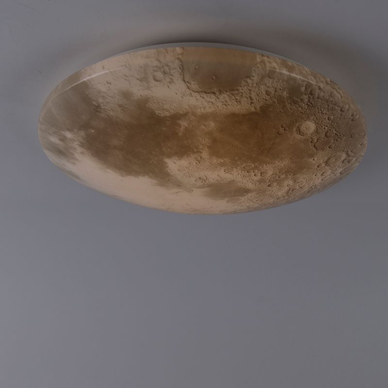 Plafondlamp wit incl. LED en dimmer met afstandsbediening - Mane