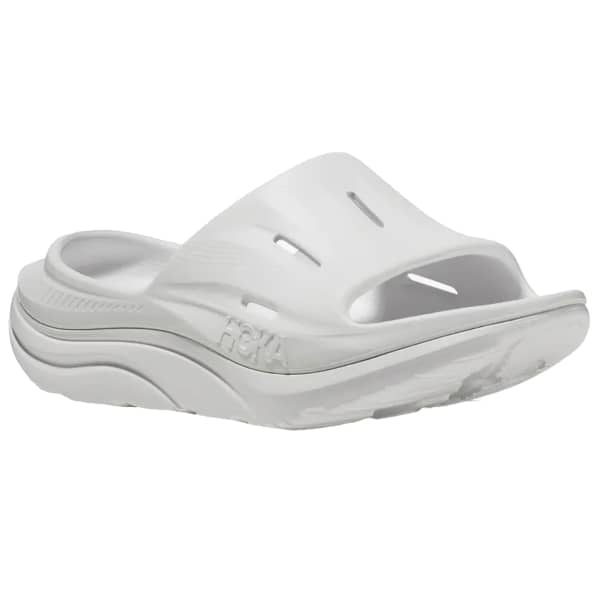 Sandale de récupération HOKA ONE ONE ORA RECOVERY SLIDE 3 WHITE / WHITE