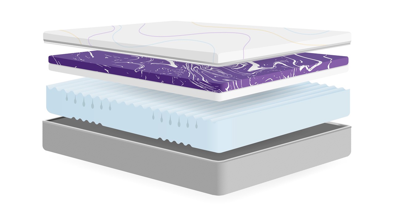 Aanpasbaar Wave by M line matras