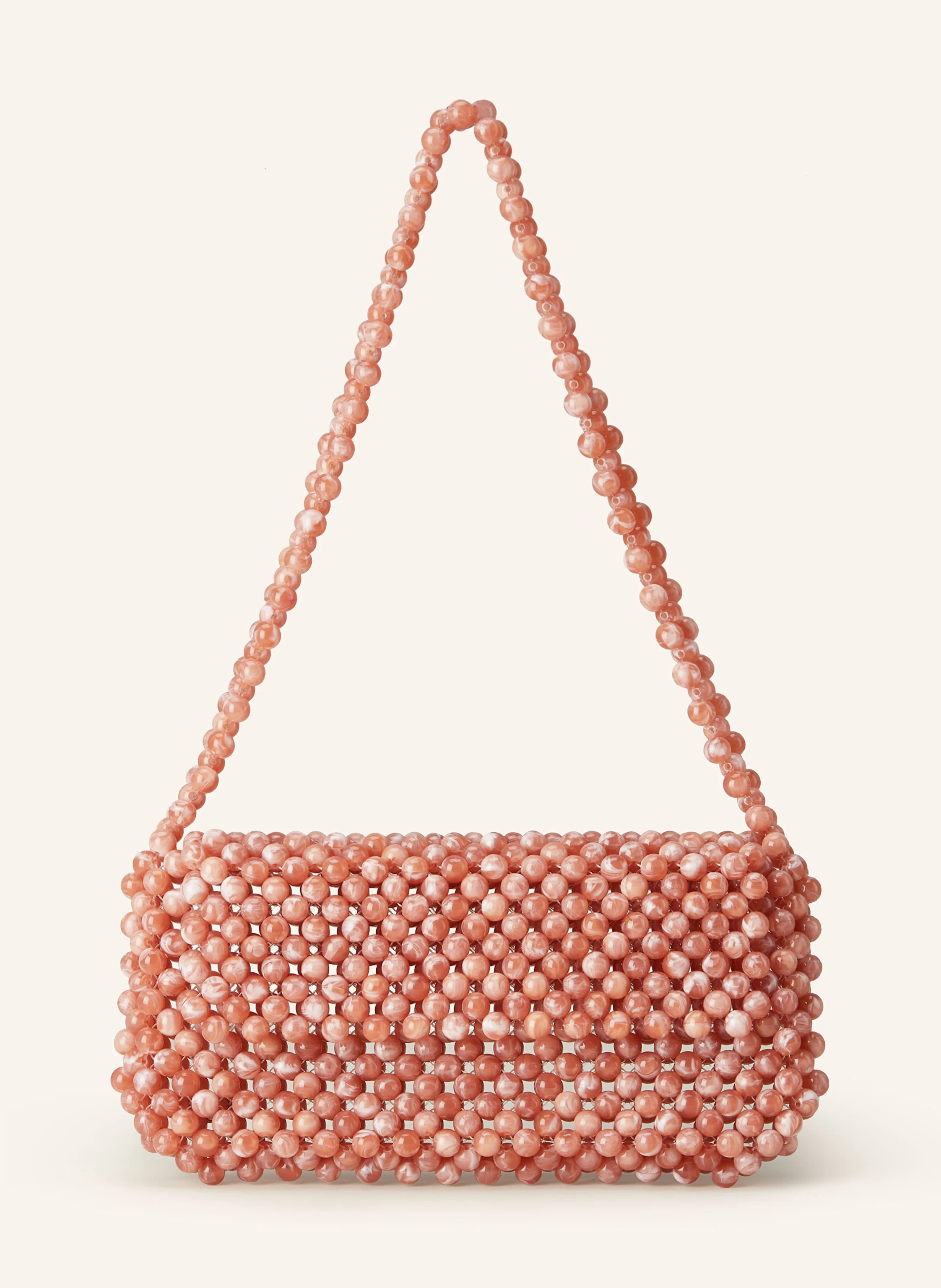 0711 TBILISI Schultertasche CLOVER mit Schmuckperlen