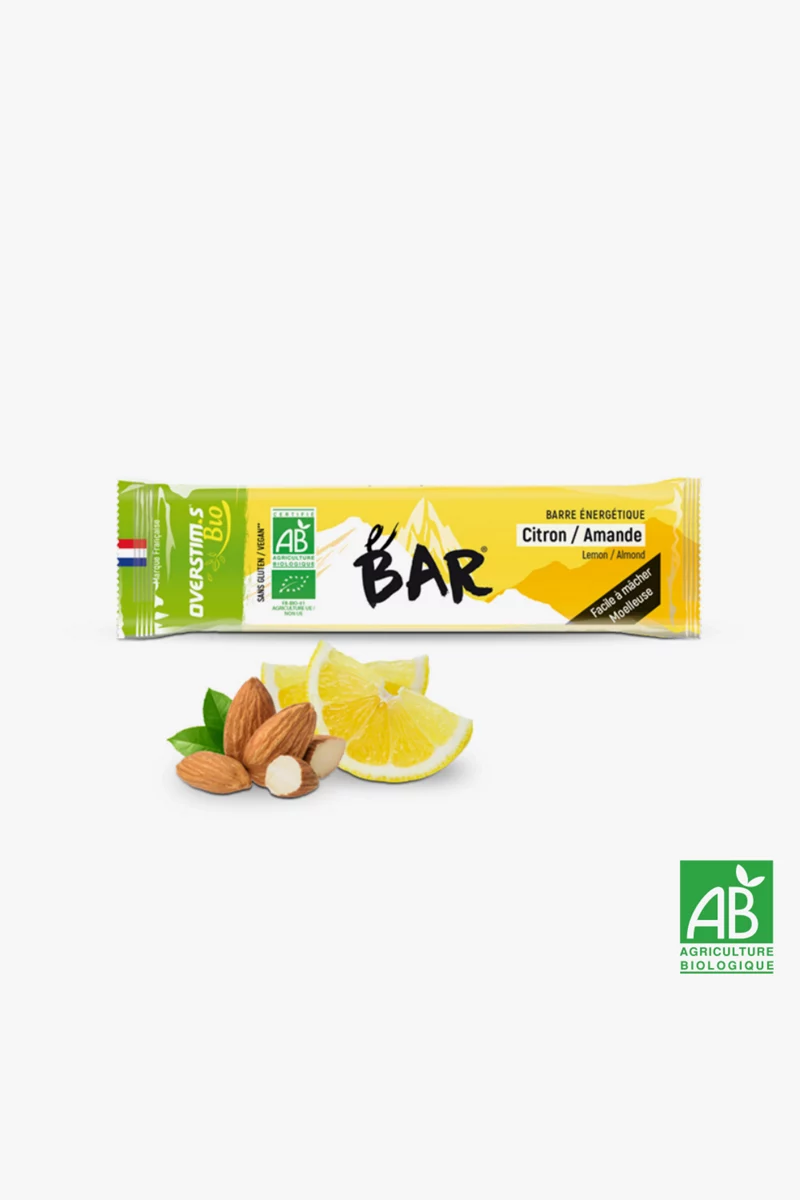 Overstim's E-Bar Bio Citron Amande 35 x 32 g Sportriegel