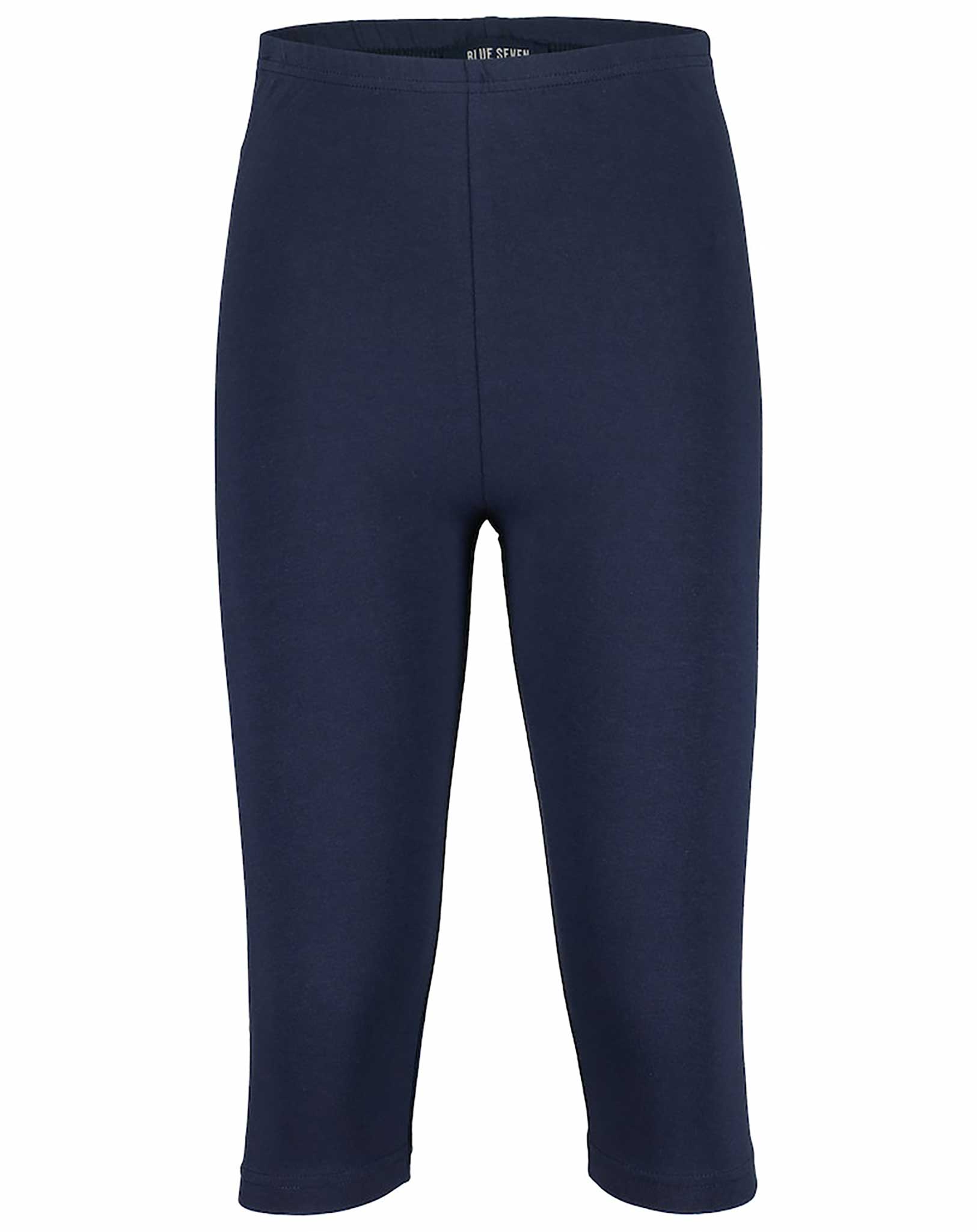 Capri-Leggings STRETCH UNI in blau
