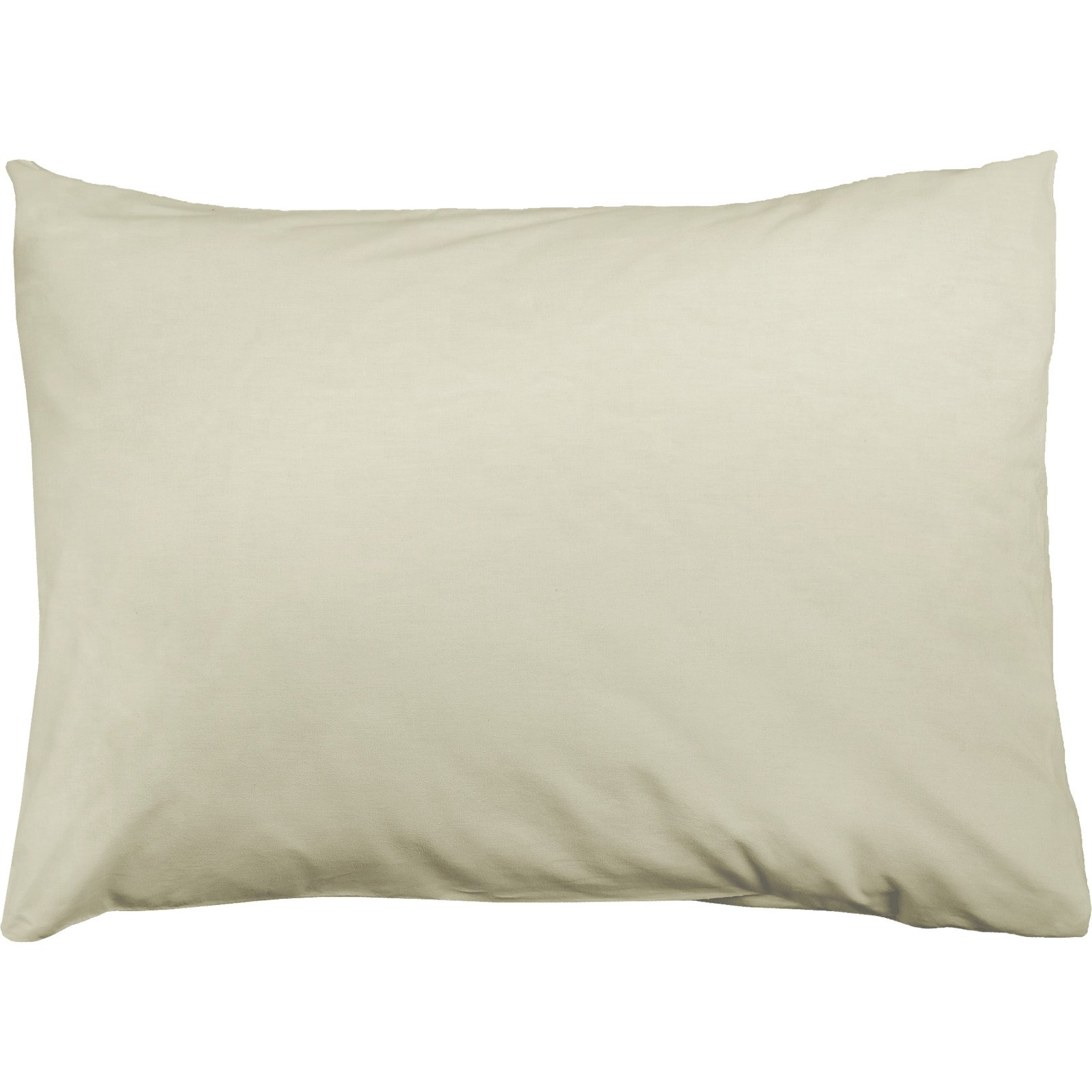 Bettwäsche Tencel Satin unifarben champagner 50x70 Kissen