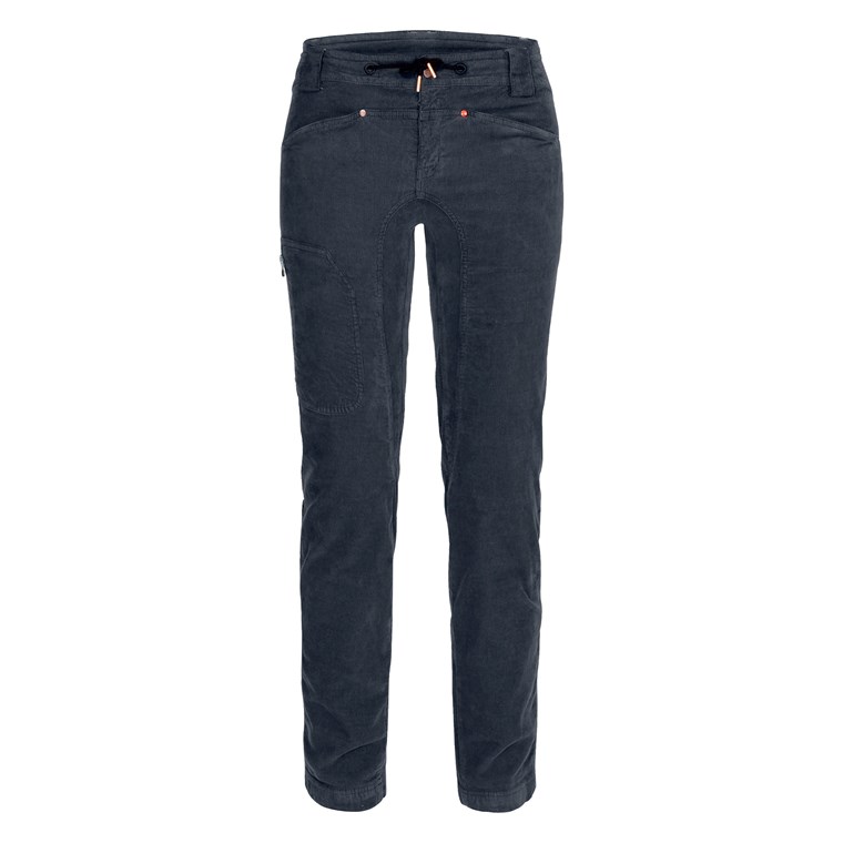 Elevenate W Après Cord Pants Dark Ink