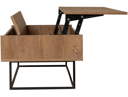 CONCEPT1 - Table basse HNE noyer noir 120 x 60 x h43cm